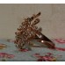 Кольцо ROXI Fashion Rose Gold Plated Pearl Flower Ring Party