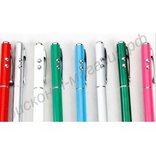Ручка-стилус "4 в 1" (стилус, шариковая ручка, фонарик, лазерная указка)