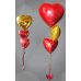 Фольгированные гелиевые шары (звёзды, сердца, фигуры) 18-дюймовые с доставкой