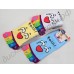 Женские носки «5 пальчиков» разноцветные