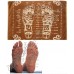 Лечебный массажный коврик для ног с турмалином 140 х 36 см