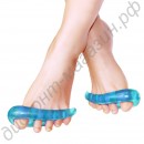 Разделитель пальцев ног силиконовый (ночной, ортопедический), 1 пара